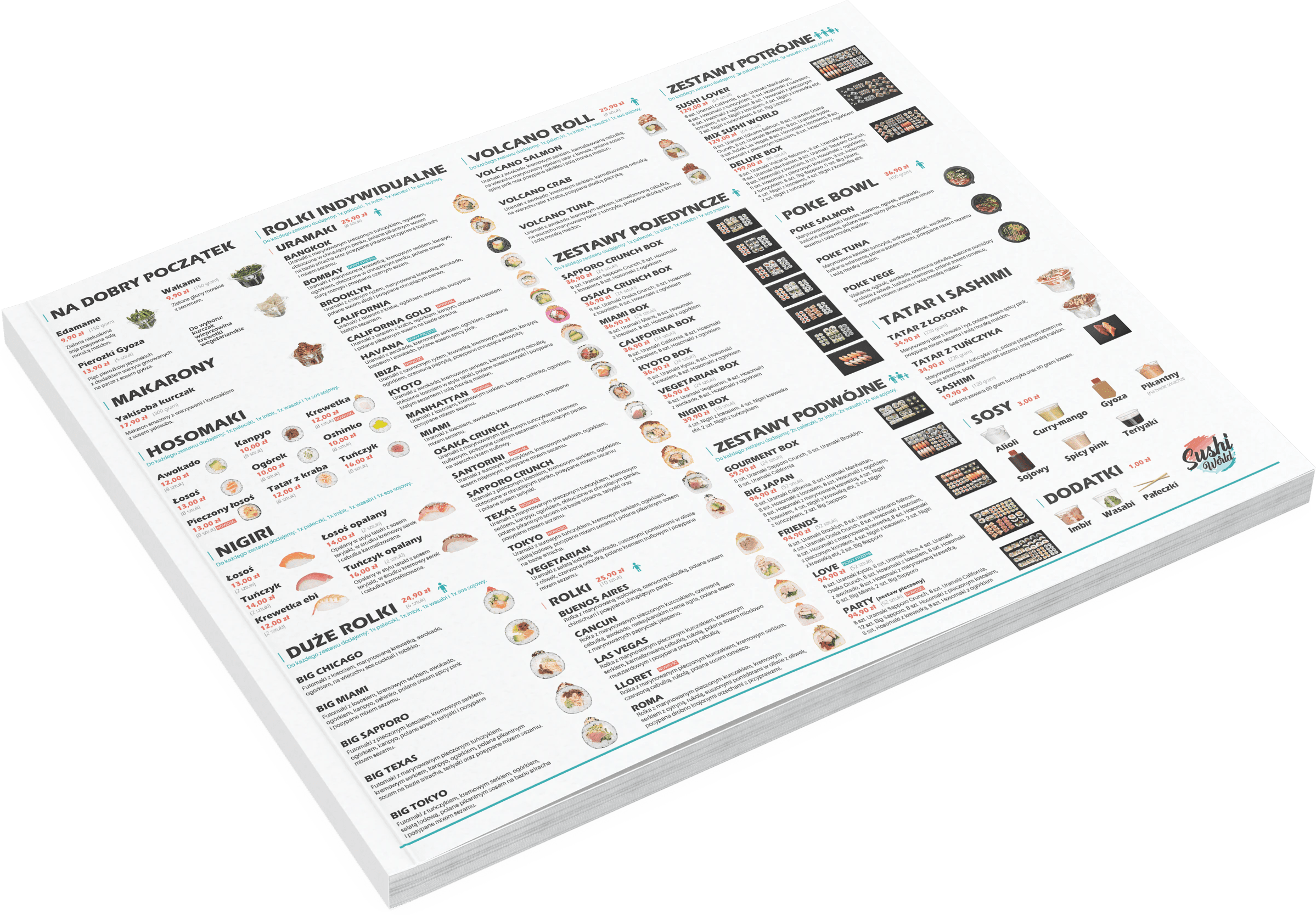 Rebranding Sushi World identyfikacja wizualna 11 min