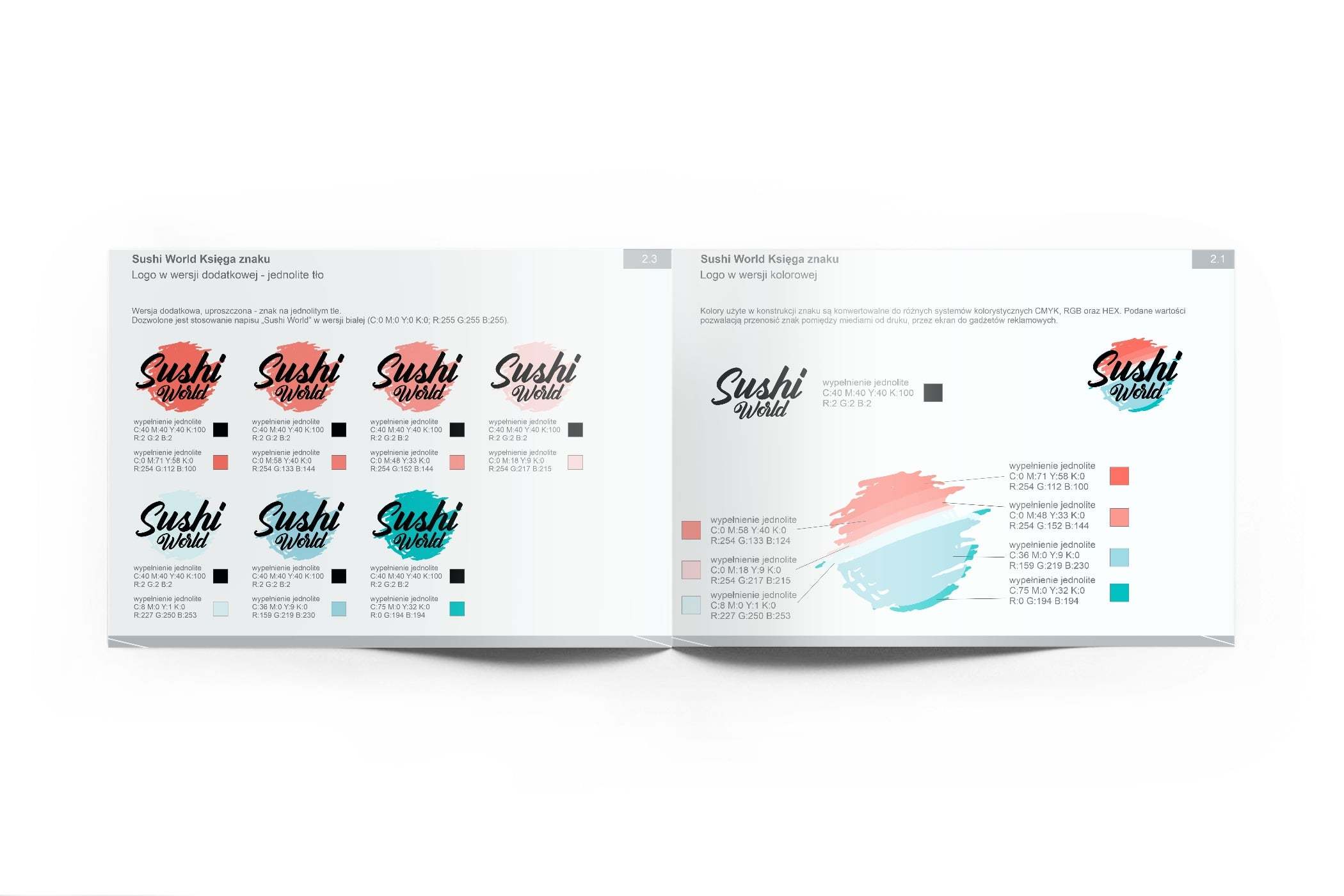 Rebranding Sushi World identyfikacja wizualna 4 min