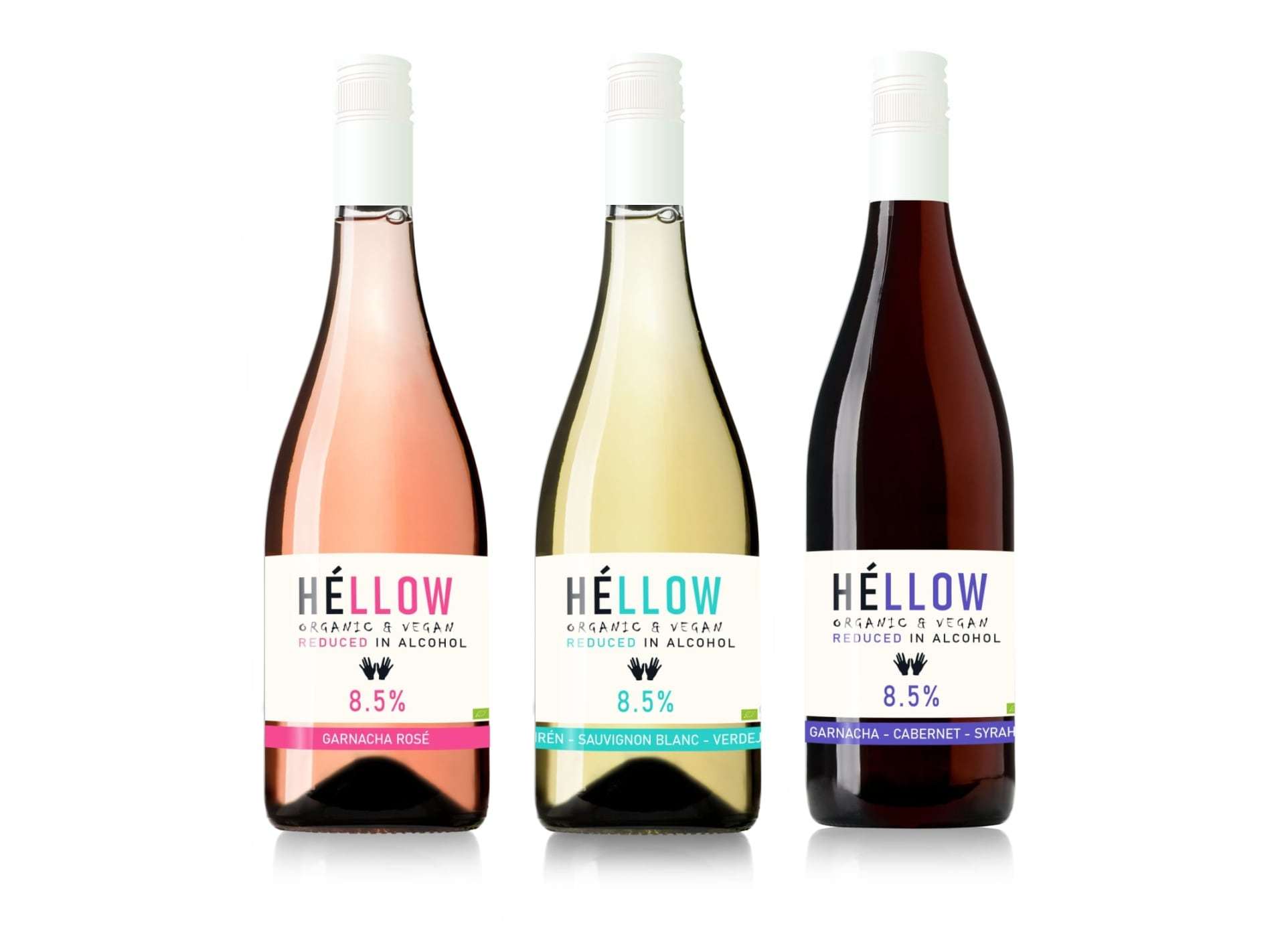portfolio projekt graficzny etykiet na wino